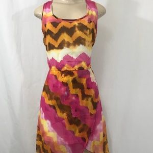 5th &love asymmetrical dress very colorful sizeXL